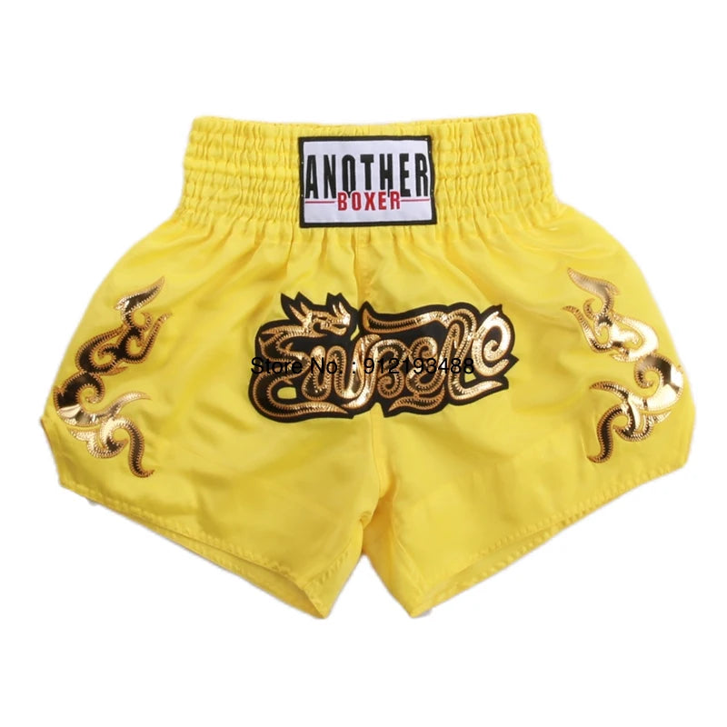 ANOTHER BOXER YELLOW SHORTS