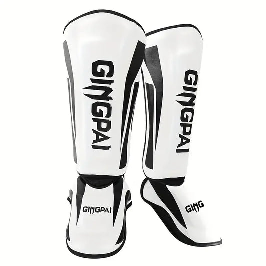 GINGPAI SHIN GUARDS WHITE